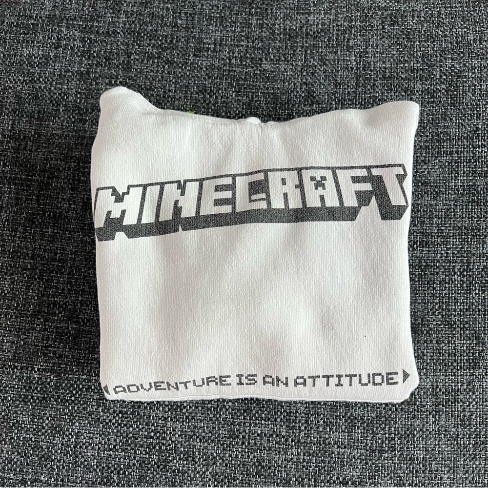 Zara X Minecraft Boys Hooded Sweater Size 10 - Picture 8 of 9